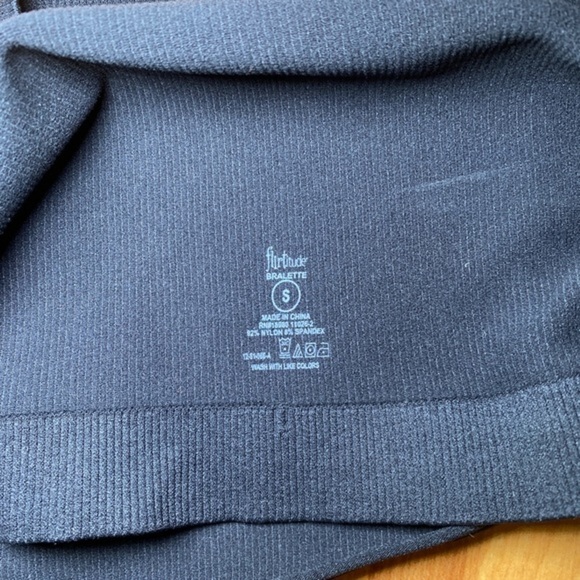 Flirtitude one shoulder seamless bralette size S junior’s - Picture 3 of 3